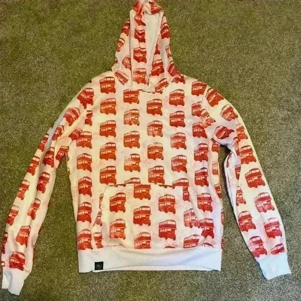 Brooklyn Standard Double Decker Bus hoodie.